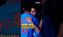 Sports News | Anushka Sharma Consoles Virat Kohli After Epic Loss At World Cup Final | N18S #shorts