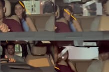 Ananya Panday Blushes Hard As She Gets Clicked With Aditya Roy Kapur In His Car, Video Goes Viral