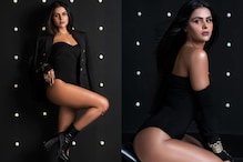 Sexy! Priyanka Choudhary Goes Bold In Black Outfit, Bigg Boss Fame Raises Heat With Sensuous Photos