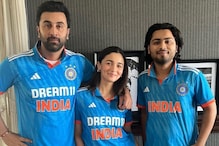 Ranbir Kapoor Holds Alia Bhatt Close As They Match In Team India Jerseys For Ind Vs Aus World Cup Final