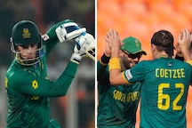 SA vs AFG in Photos: Rassie van der Dussen's Knock Secures Win for South Africa Ending Afghanistan's World Cup Campaign